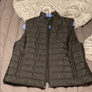 An XL vest from The Loft